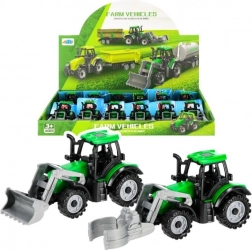 tractor cu încărcător frontal – mix 2 tipuri