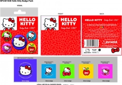 Set de insigne Hello Kitty – 5 buc