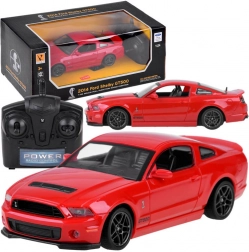 Mașină RC FORD SHELBY GT500 1:24 roșie 2,4 GHz