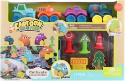 Set de transport pentru copii cu covor