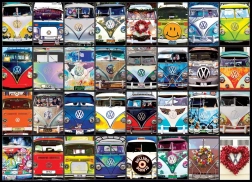 Puzzle EUROGRAPHICS VW Cool Faces 1000 piese