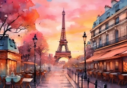 Puzzle Paris et La Grande Dame 1000 piese