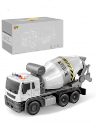 Malaxor de beton Albastru cu tobă rotativă Lumină și sunet 1:16