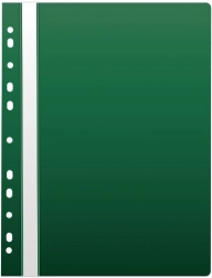 Dosar rapid A4 cu euroșină, PP, verde