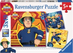 Puzzle Ravensburger Sam în pericol 3x49 piese