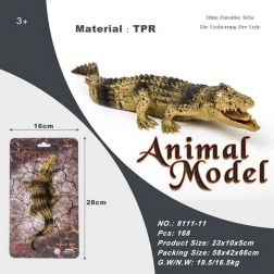 Crocodil din cauciuc moale