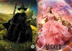 Puzzle Trefl Wicked: Elphaba și Glinda 1000 piese