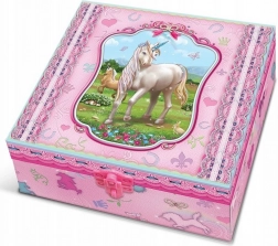 Set cadou Pecoware în cutie cu polițe – unicorni