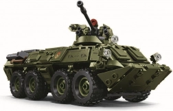 Set de construcție militară Sluban BTR-80AS la scară 1:35