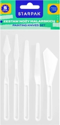 Spatule pentru pictură – set 5 buc.