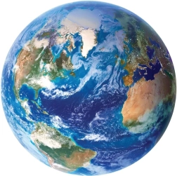 Puzzle rotund Planeta Pământ 570 piese