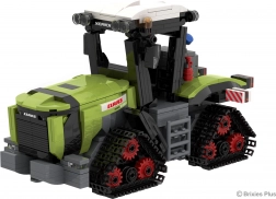 Set de construcție BRIXIES Plus Claas Xerion 12.650 Terra Trac tractor pe șenile