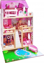 Căsuță din lemn pentru păpuși