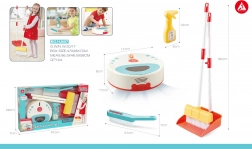 Set interactiv de curățenie cu aspirator robot pentru copii