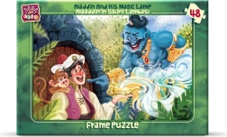 Puzzle pentru copii Aladdin și lampa fermecată, 48 de piese