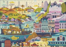 Puzzle Movie Masters: filmele lui Wes Anderson 1000 piese