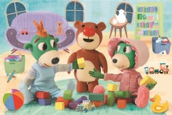 Puzzle Noapte bună TREFLICII maxi 24 piese