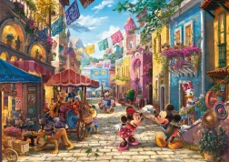 SCHMIDT Puzzle Mickey și Minnie în Mexic 6000 piese