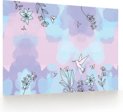 Suport de masă cu motiv de colibri