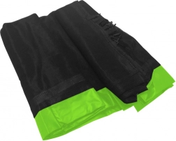 Plasă de protecție SKYRAMIZ pentru trambulină de grădină 305 cm, 6 tuneluri – Verde