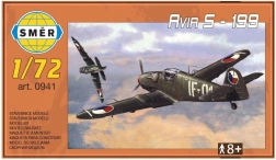 Model din plastic avion Avia S-199 1:72
