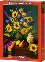 Puzzle Castorland 1500 piese - Comori de toamnă