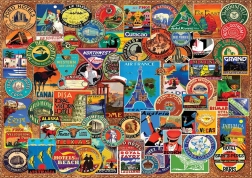Puzzle Călătorul mondial 1500 piese