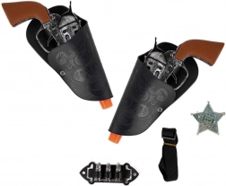 Set cowboy cu două pistoale