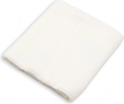 pătură muselină New Baby albă 60 × 60 cm