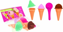 Set pentru prepararea înghețatei – brioșe și cornete