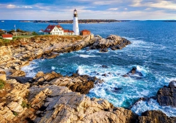 Puzzle 500 piese Răsărit peste Cape Elizabeth, SUA