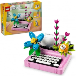 LEGO® Creator 31169 Mașină de scris cu flori
