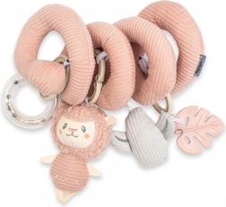 Jucărie spirală pentru pătuț NEW BABY Lamă 23 cm
