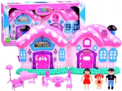 Căsuța magică extensibilă cu mobilier