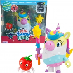 Pinata Smashlings Luna unicorn cu piniată și 2 figurine
