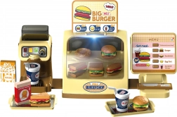 Woopie mini burger shop Big Burger – set fast-food pentru copii