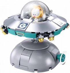 Sluban Stavebnice Garfield în drumul spre spațiu