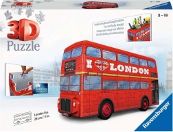 Ravensburger puzzle 3D autobuz londonez Doubledecker 216 piese