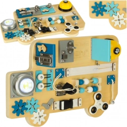 Tablă senzorială de manipulare LULILO BUSO – autobuz