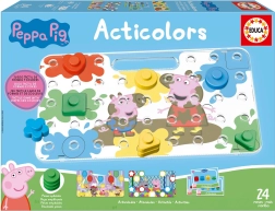 Acticolors: culori și forme PEPPA PIG – joc didactic EDUCA