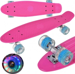 Skateboard Fiszka cu roți LED