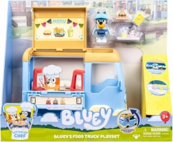 set figurine bluey food truck