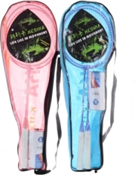 Set de badminton cu mingi și husă