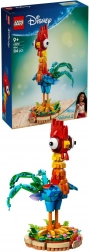 lego disney vaiana 2 heihei – figurină articulată pentru expunere