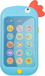Telefon educațional pentru copii BABY MIX albastru