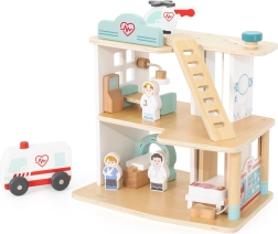 Spital din lemn Viga Toys cu accesorii