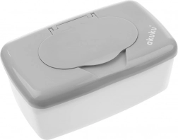 Cutie pentru șervețele umede Akuku, gri