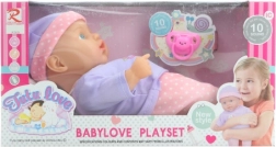 Bebeluș cu sunete și corp moale, 27 cm