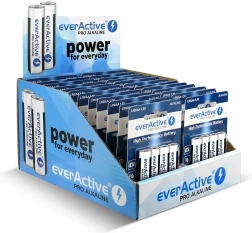 Baterii AA LR6 everActive Pro Alkaline – pachet 96 buc