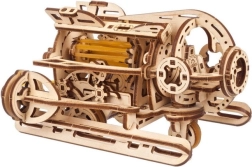 Puzzle mecanic 3D din lemn Submarin steampunk